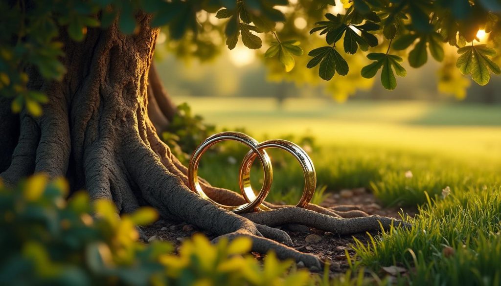 découvrez la signification des noces de chêne, une étape importante dans la célébration des anniversaires de mariage, symbolisant la solidité et la durabilité de l'amour.