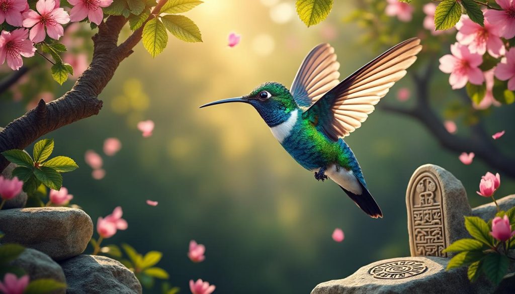 explorez la signification profonde et le symbolisme du colibri à travers différentes cultures, et découvrez pourquoi cet oiseau fascinant est porteur de messages uniques.