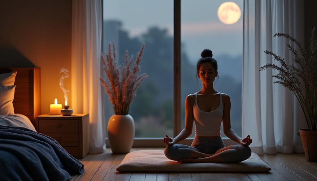 découvrez une invocation apaisante pour calmer l'esprit et favoriser un sommeil serein chaque soir.