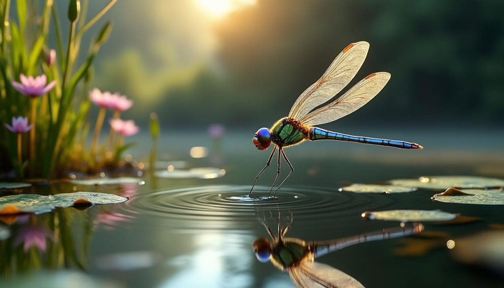 découvrez la symbolique de la libellule et explorez ses significations profondes liées à la transformation, la liberté et l'éveil spirituel.